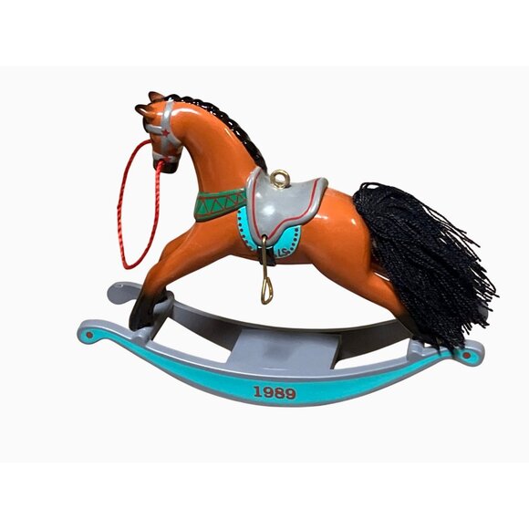 Hallmark Keepsake Ornament Rocking Horse Series 1989 Handcrafted Collectible - Picture 7 of 10